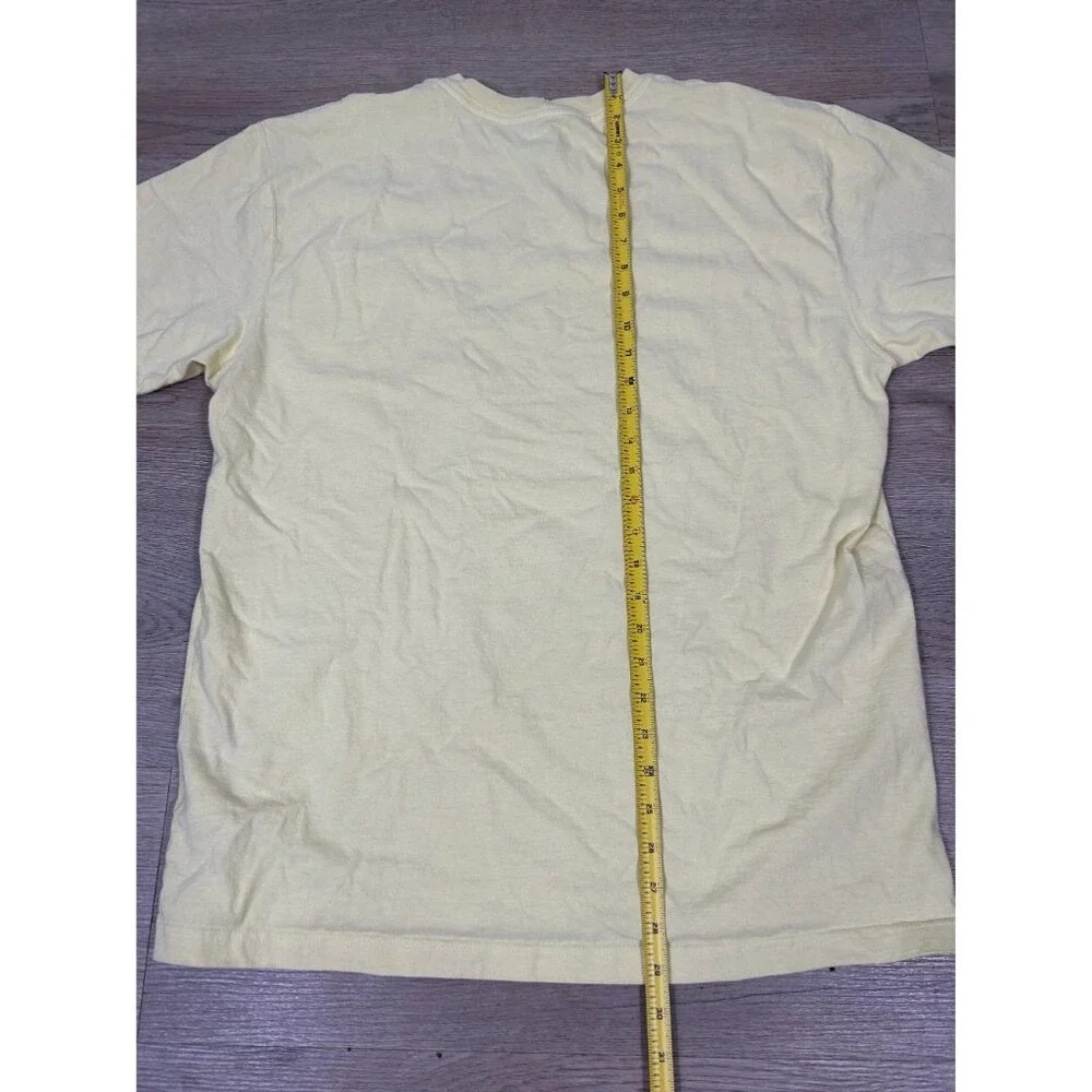 Carhartt Light Yellow Workwear T-shirt Size M